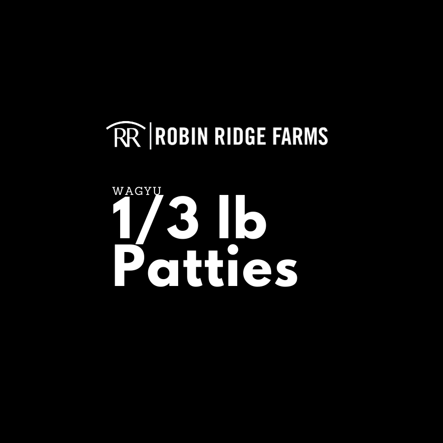 RRF Black Wagyu - Ground Beef 1/3lb Patties